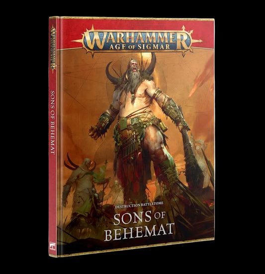 ( Pre order ) Destruction Battletome: Sons of Behemat ENG