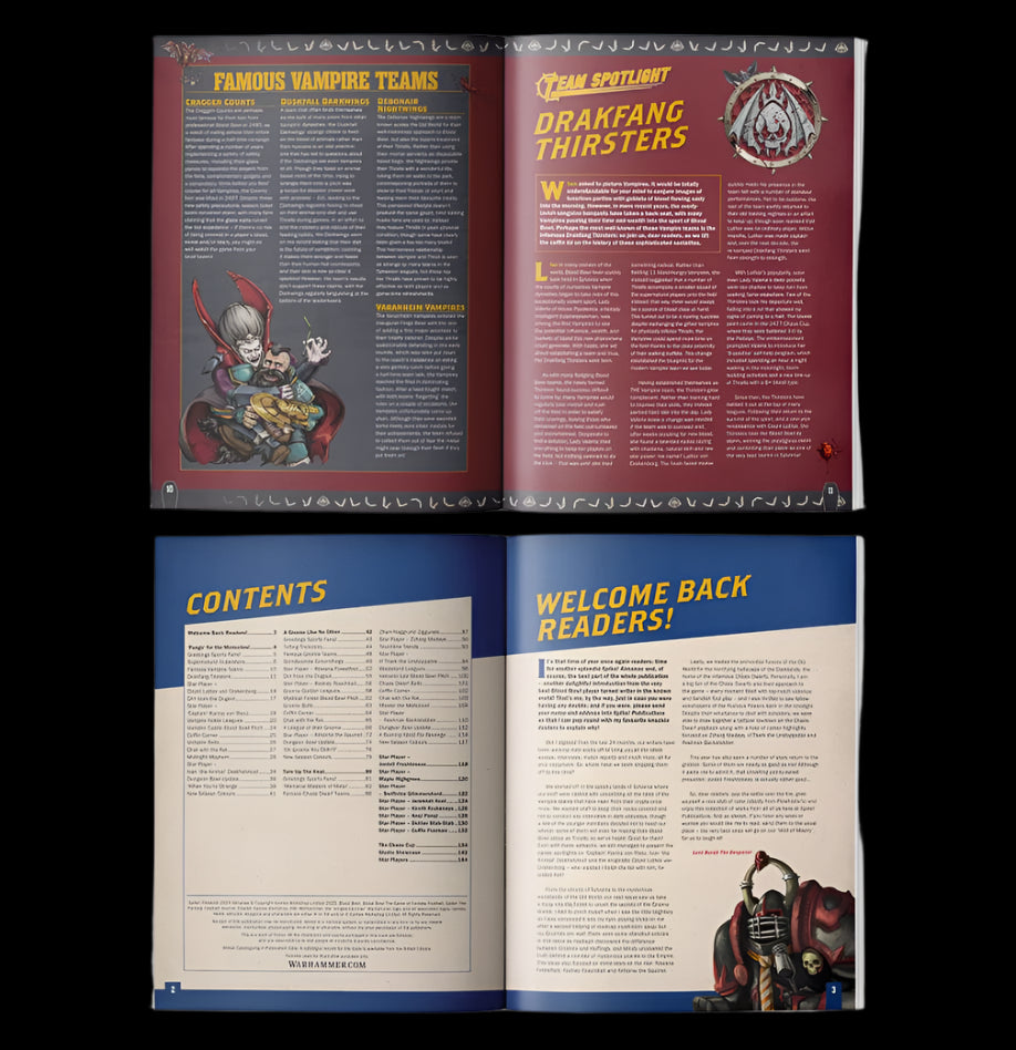 Blood Bowl: Spike! Presents – 2024 Almanac! (Inglese)