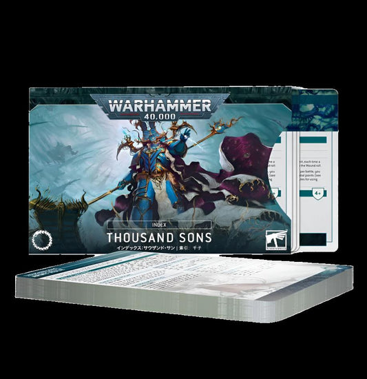 INDEX CARDS: THOUSAND SONS (ENG)