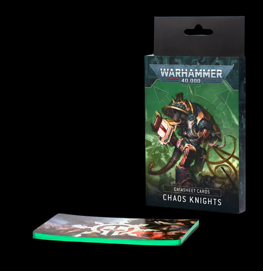 Datasheet Cards: Chaos Knights (ENG)