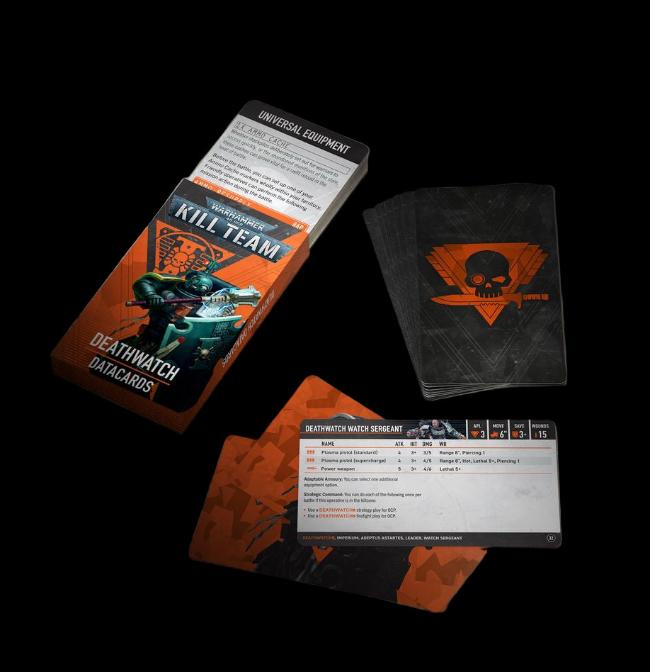 Kill Team: Deathwatch – Datacards ENG