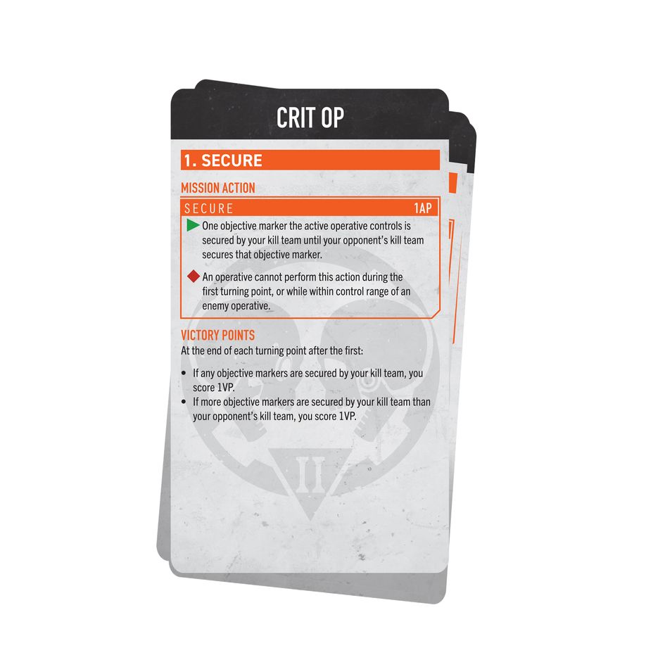 Kill Team: Approved Ops Card Pack 2025 ( Eng )