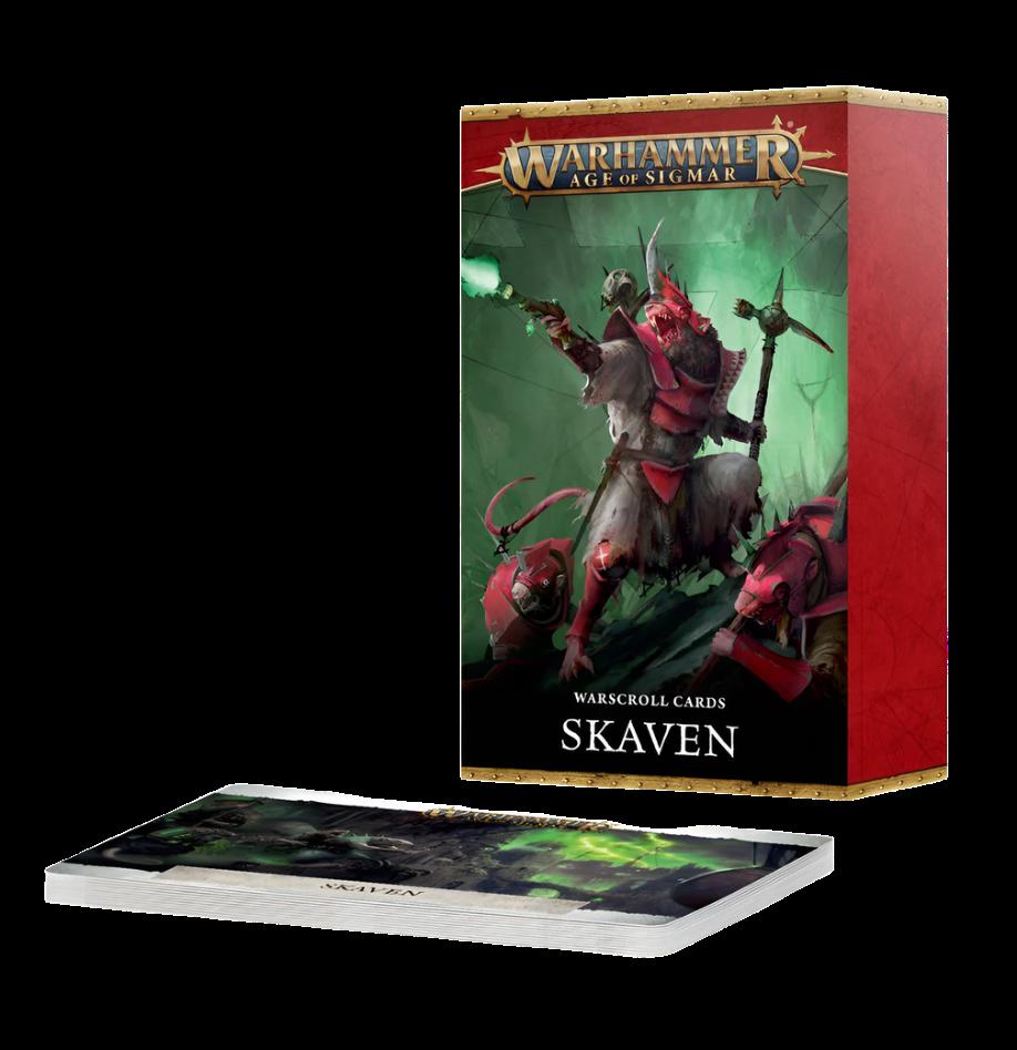 WARSCROLL CARDS: SKAVEN (ENG)