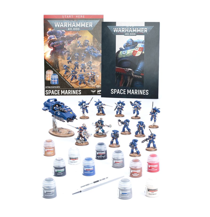 ( Pre Order ) Warhammer 40,000 Getting Started with Space Marines ITA