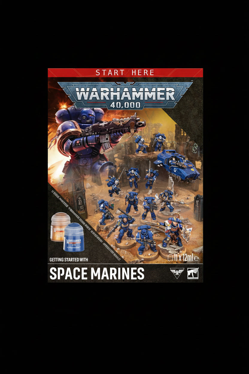 ( Pre Order ) Warhammer 40,000 Getting Started with Space Marines ITA