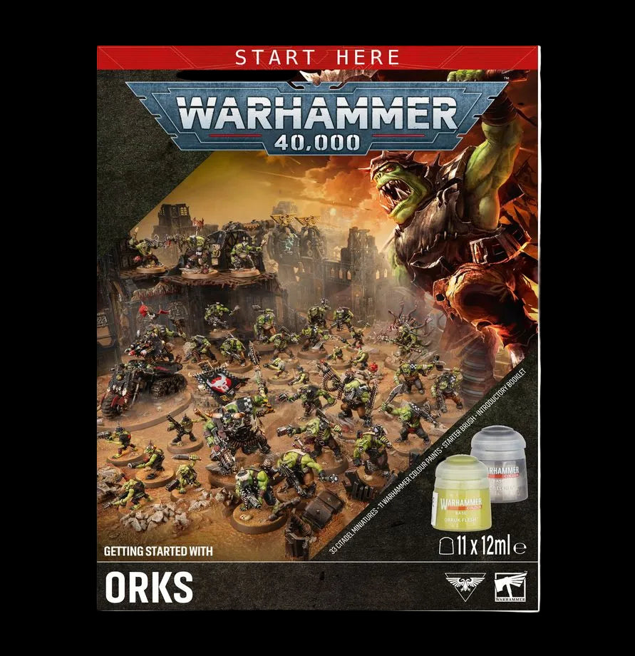 ( Pre Order ) Warhammer 40,000 Getting Started with Orks ENG