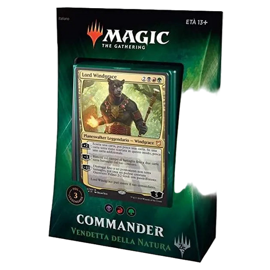 COMMANDER DECK VENDETTA DELLA NATURA