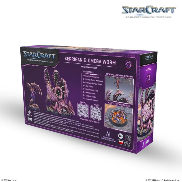 StarCraft® Kerrigan & Omega Worm