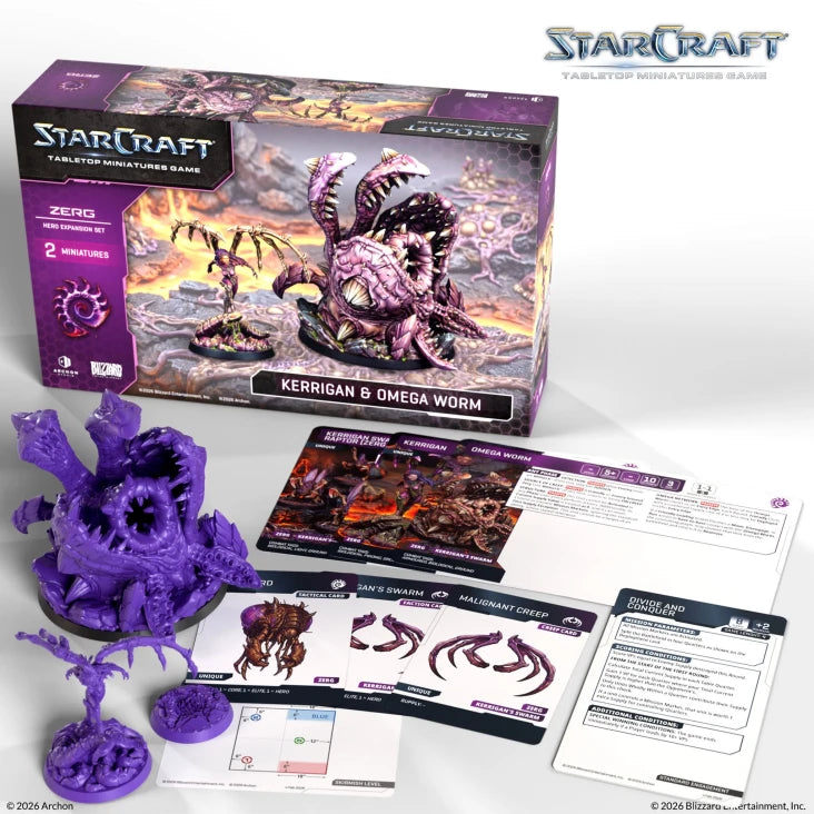 StarCraft® Kerrigan & Omega Worm