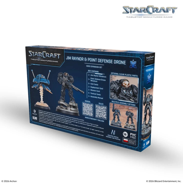 StarCraft® Jim Raynor & Point Defense Drone