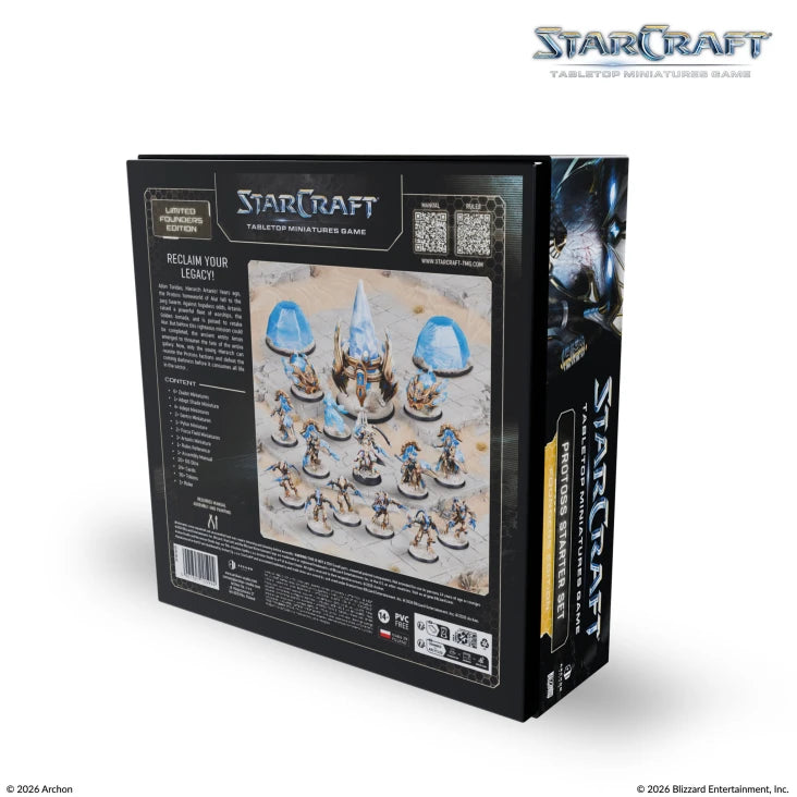 -STARCRAFT® PROTOSS STARTER SET FOUNDERS EDITION