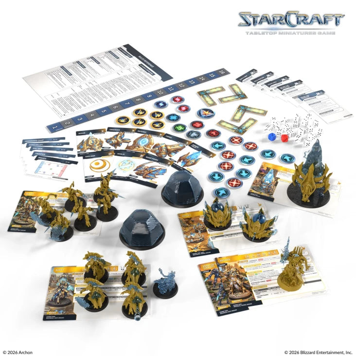 -STARCRAFT® PROTOSS STARTER SET FOUNDERS EDITION