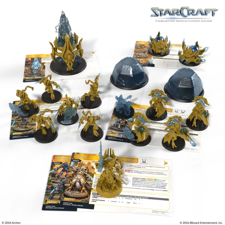-STARCRAFT® PROTOSS STARTER SET FOUNDERS EDITION