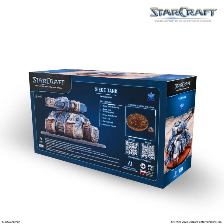 StarCraft Siege Tank Terran Espansione