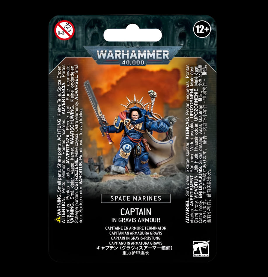 Captain in Gravis Armour