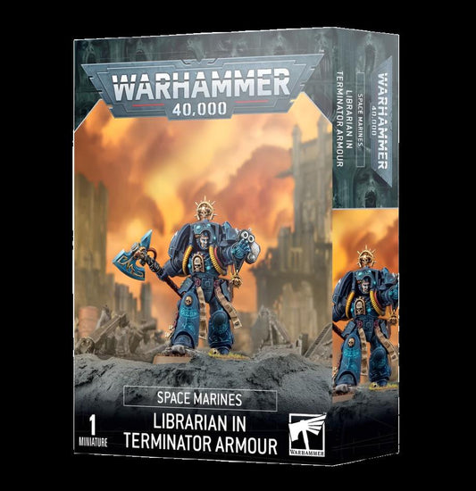 Librarian in Terminator Armour