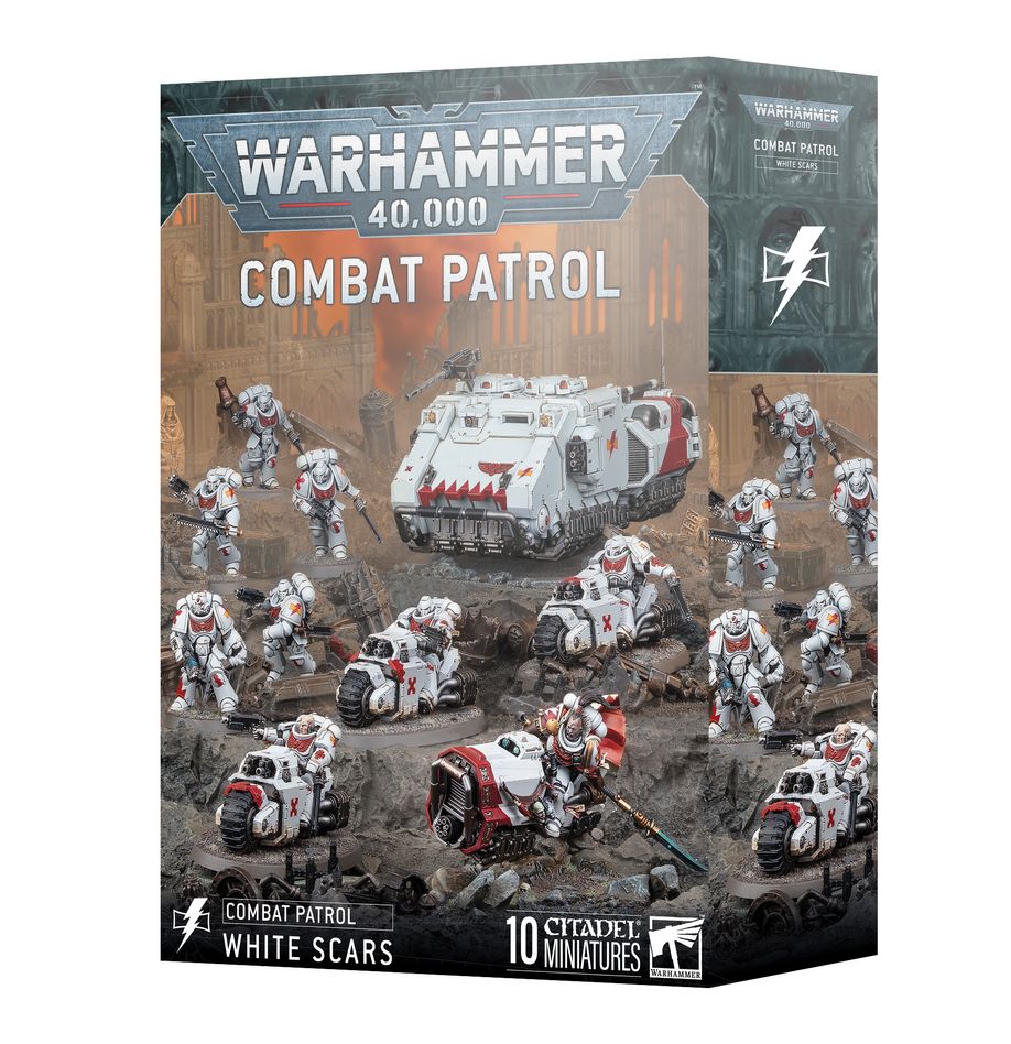 ( Pre order ) Combat Patrol: White Scars