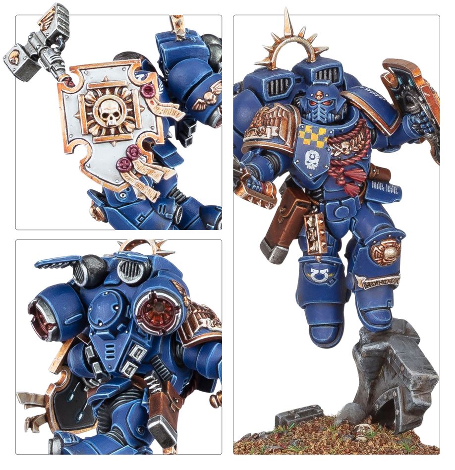 ( Pre order ) Capitano con reattori dorsali e scudo reliquia