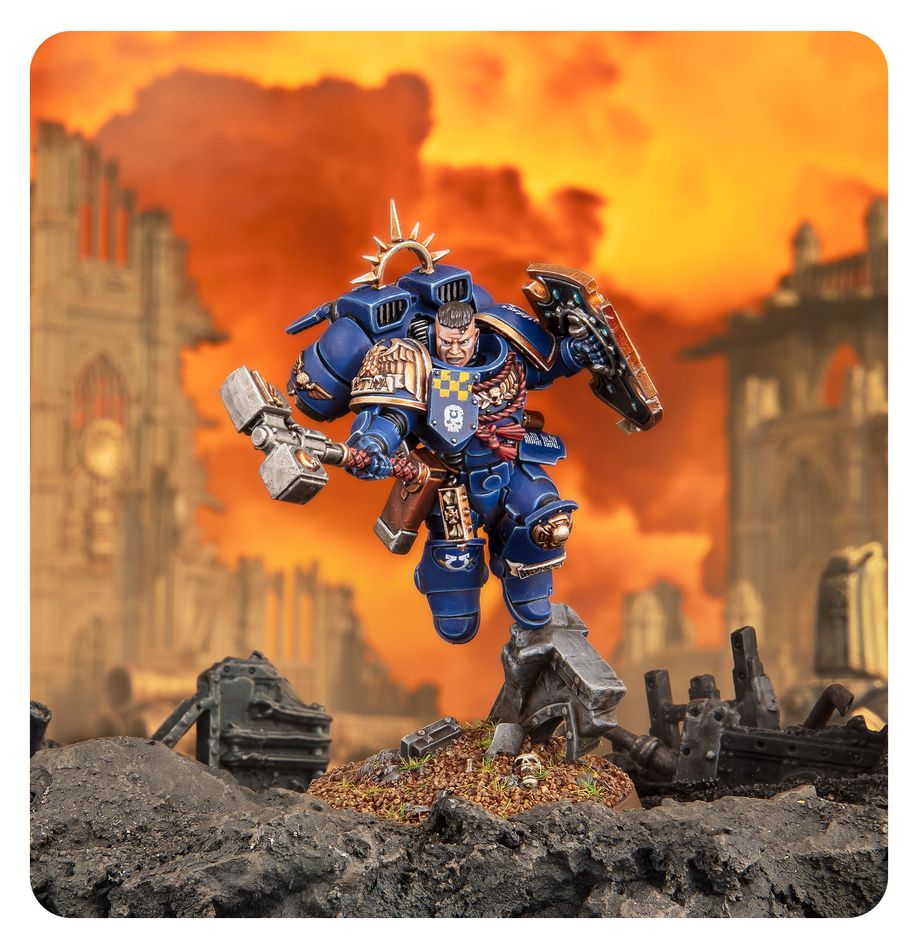 ( Pre order ) Capitano con reattori dorsali e scudo reliquia