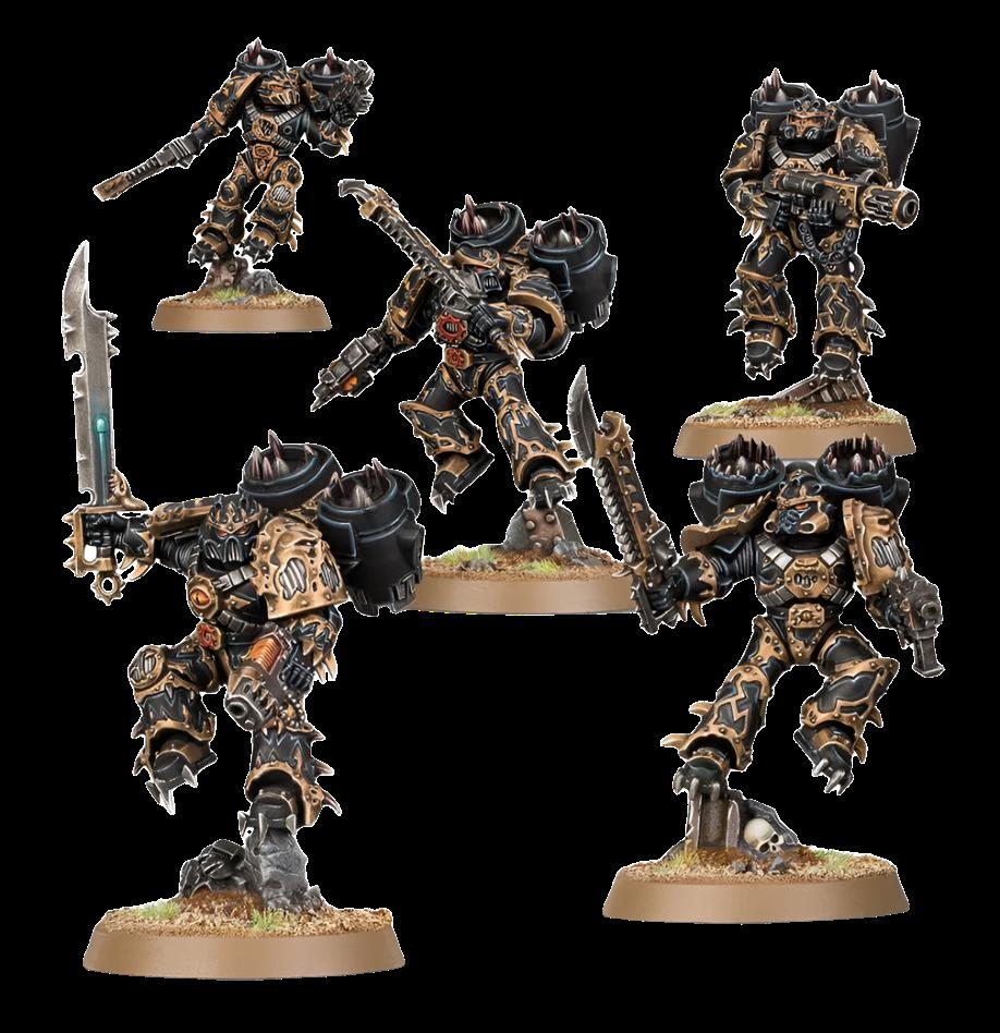 CHAOS SPACE MARINES: Raptors