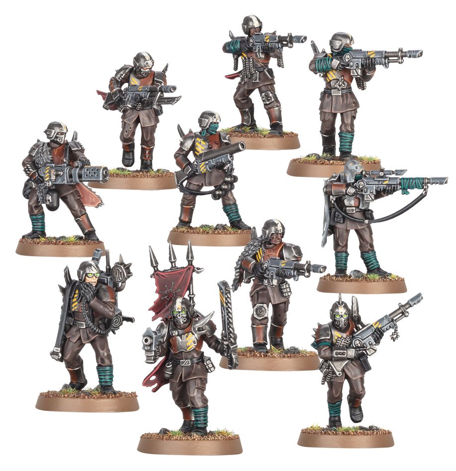 CHAOS SPACE MARINES: Traitor Guardsmen Squad