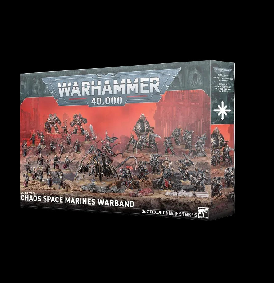(Pre ordine) Battleforce: Chaos Space Marines Warband ( only available while stocks last)