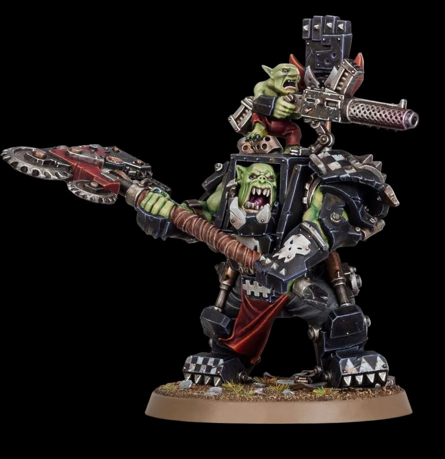 Orks Warboss in Mega Armour
