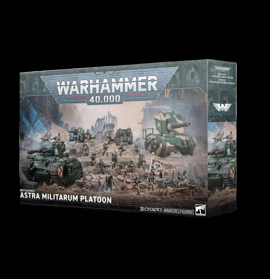(Pre ordine) Battleforce: Astra Militarum Platoon (only available while stocks last)