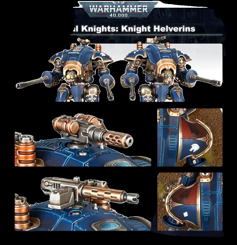 IMPERIAL KNIGHTS: Knight ARMIGERS