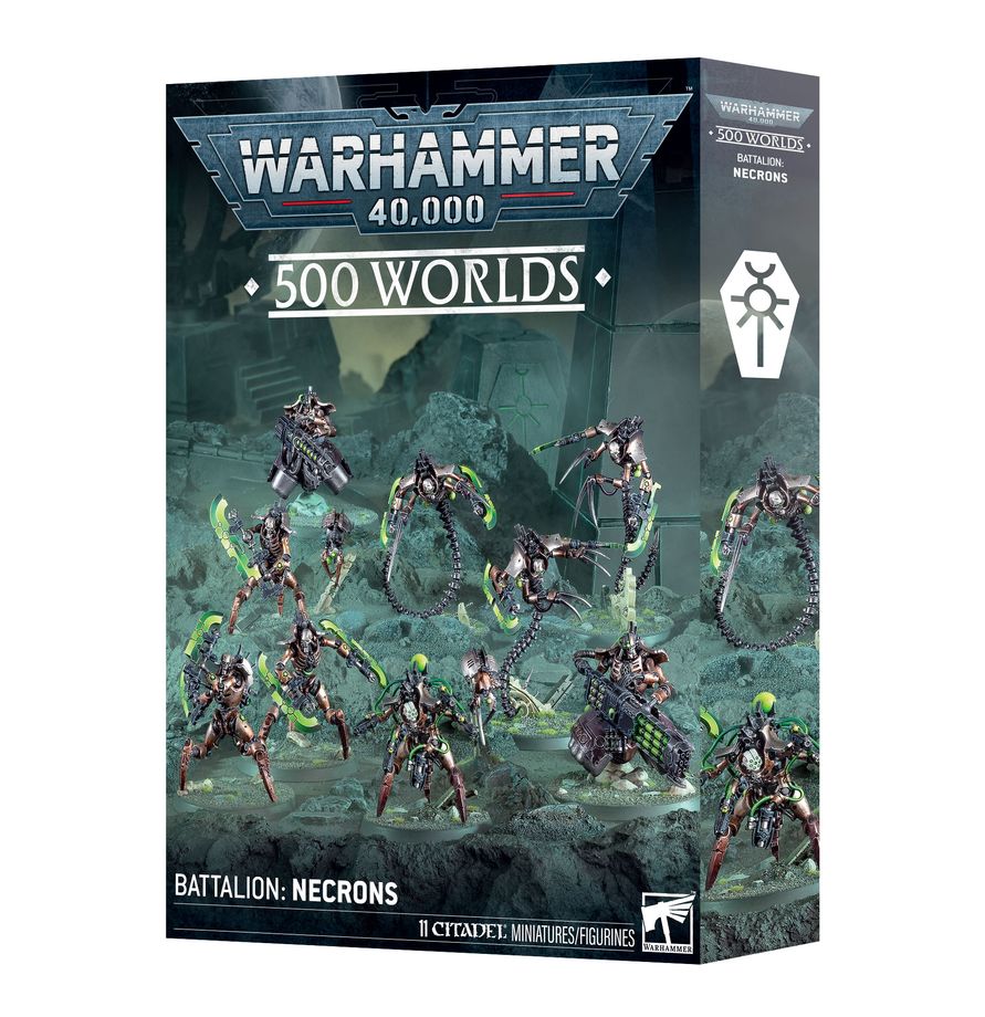 500 Worlds Battalion: Necrons (While stock last)