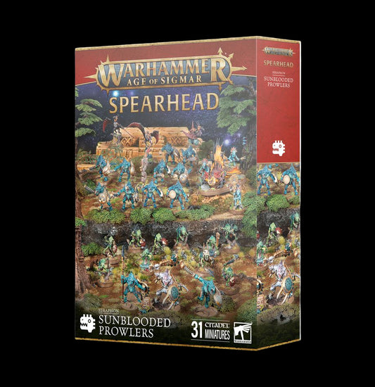 Spearhead: Seraphon – Sunblooded Prowlers