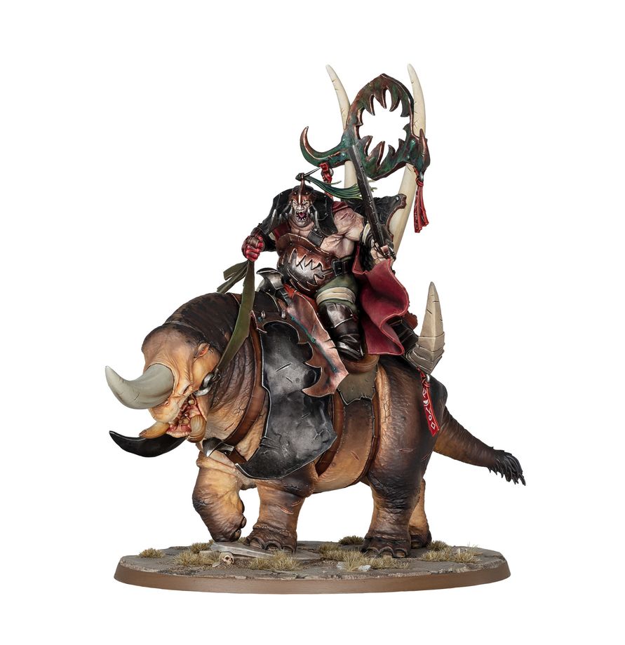 "Pioneering Force" Morga - Tyrant (riding Glutton)