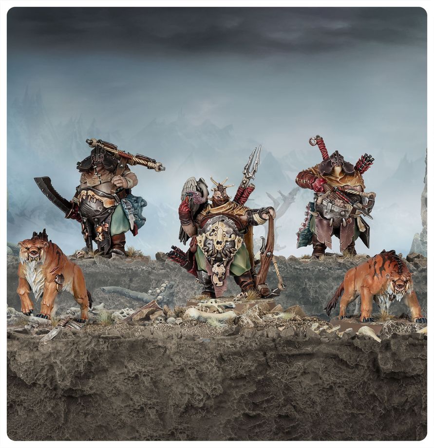 Hunter (accompanied by Saberfang)