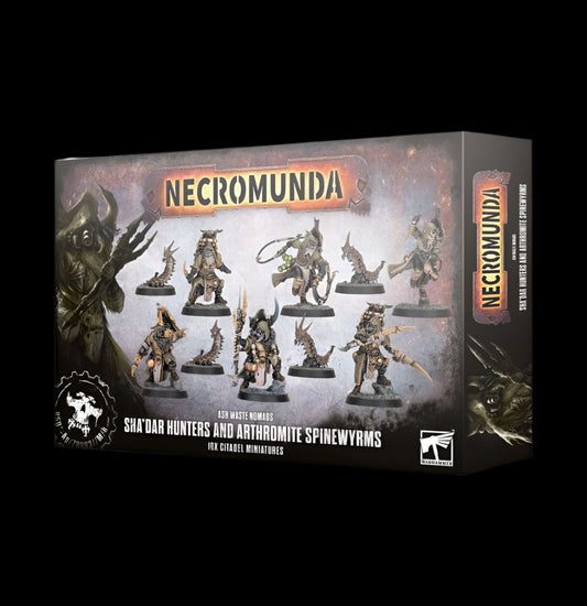 Sha'dar Hunters and Arthromite Spinewyrms