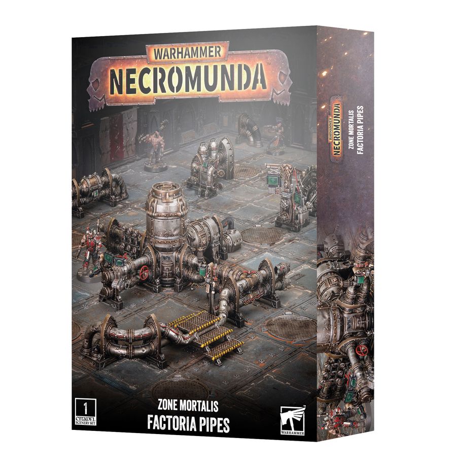 ( Pre order ) Warhammer Necromunda: Zone Mortalis Factoria Pipes