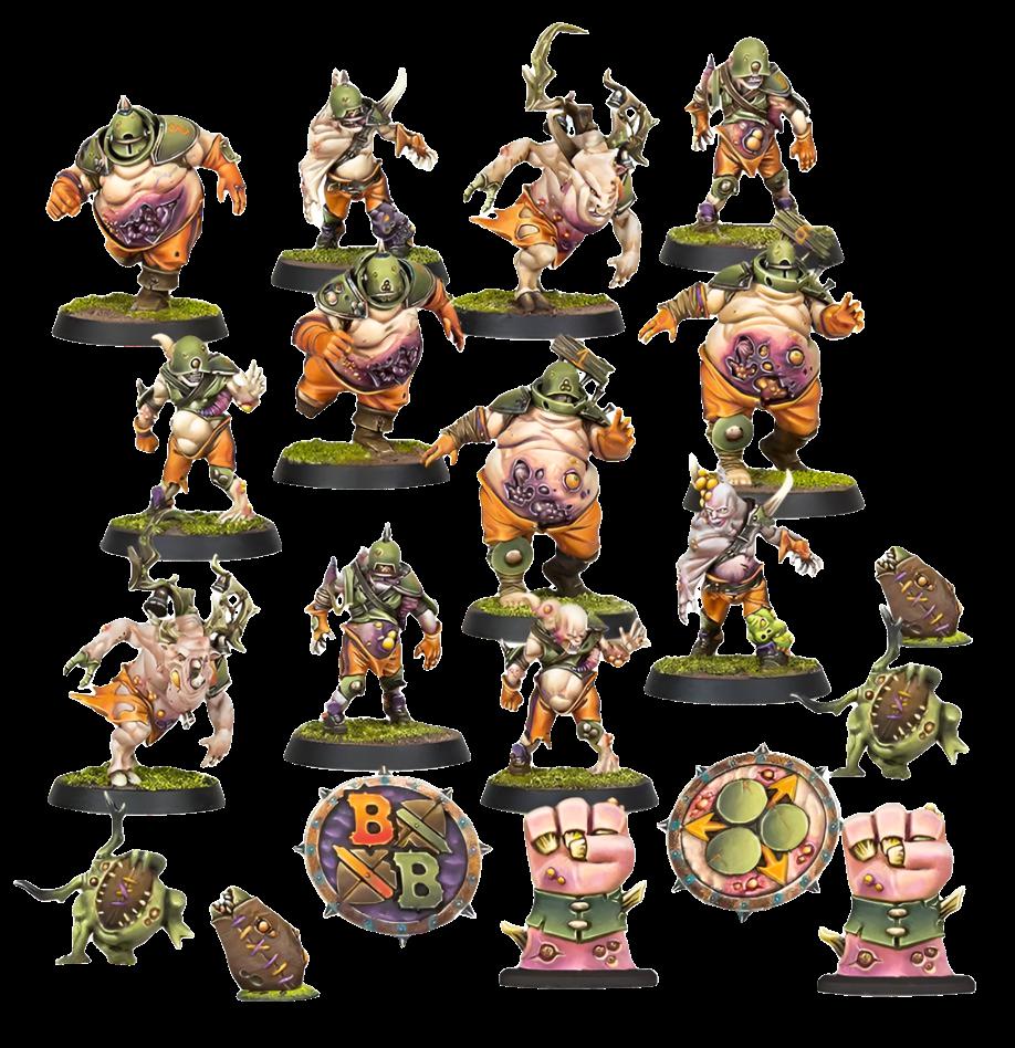 BLOOD BOWL: NURGLE TEAM