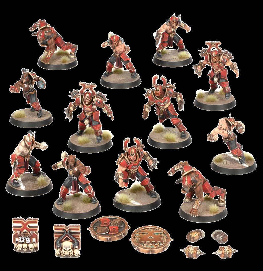 BLOOD BOWL: KHORNE TEAM