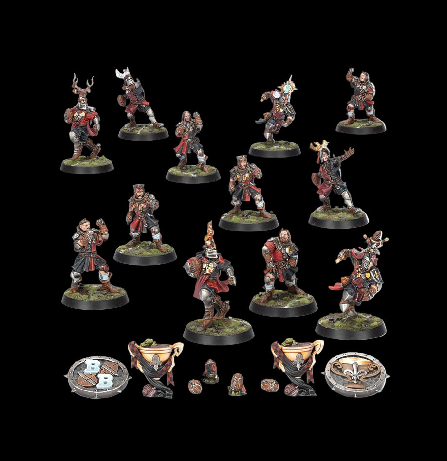 Bretonnian Blood Bowl Team: The Brionne Barons
