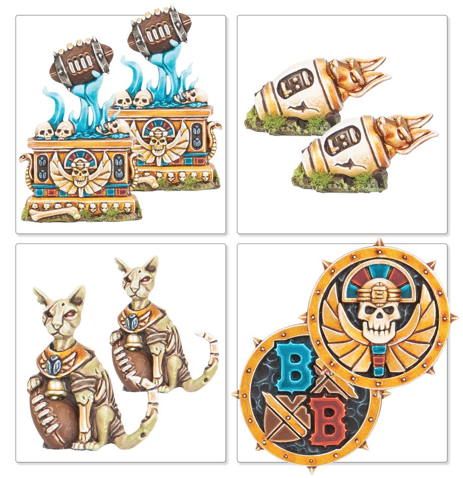 Tomb Kings Blood Bowl Team: The Nehekhara Nightmares