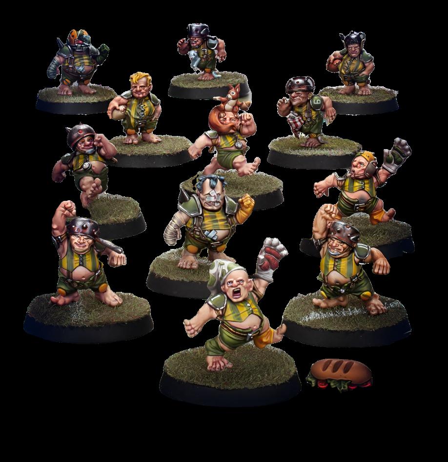 BLOOD BOWL: HALFLING TEAM