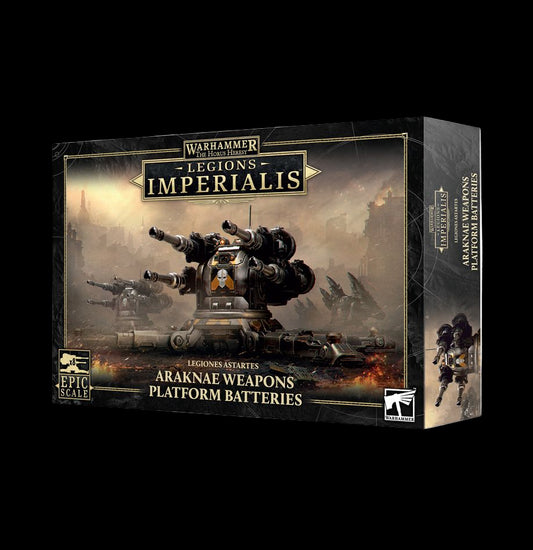 ( Pre Order ) Legions Imperialis: Araknae Weapons Platform Batteries