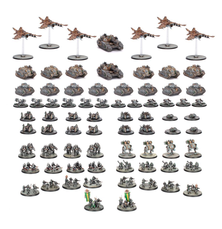 ( Pre Order ) Legions Imperialis: Solar Auxilia – Combined Arms Battle Group