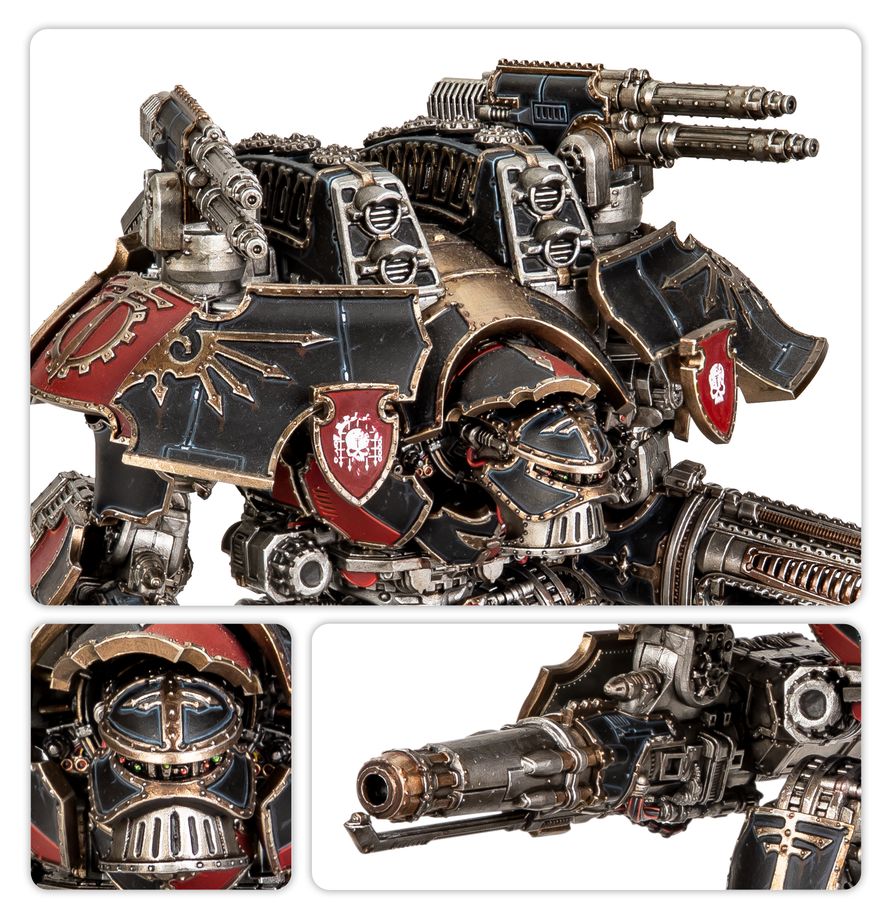 ( Pre order ) Legions Imperialis: Warlord Titan with Quake Cannon and Conversion Beam Extirpator