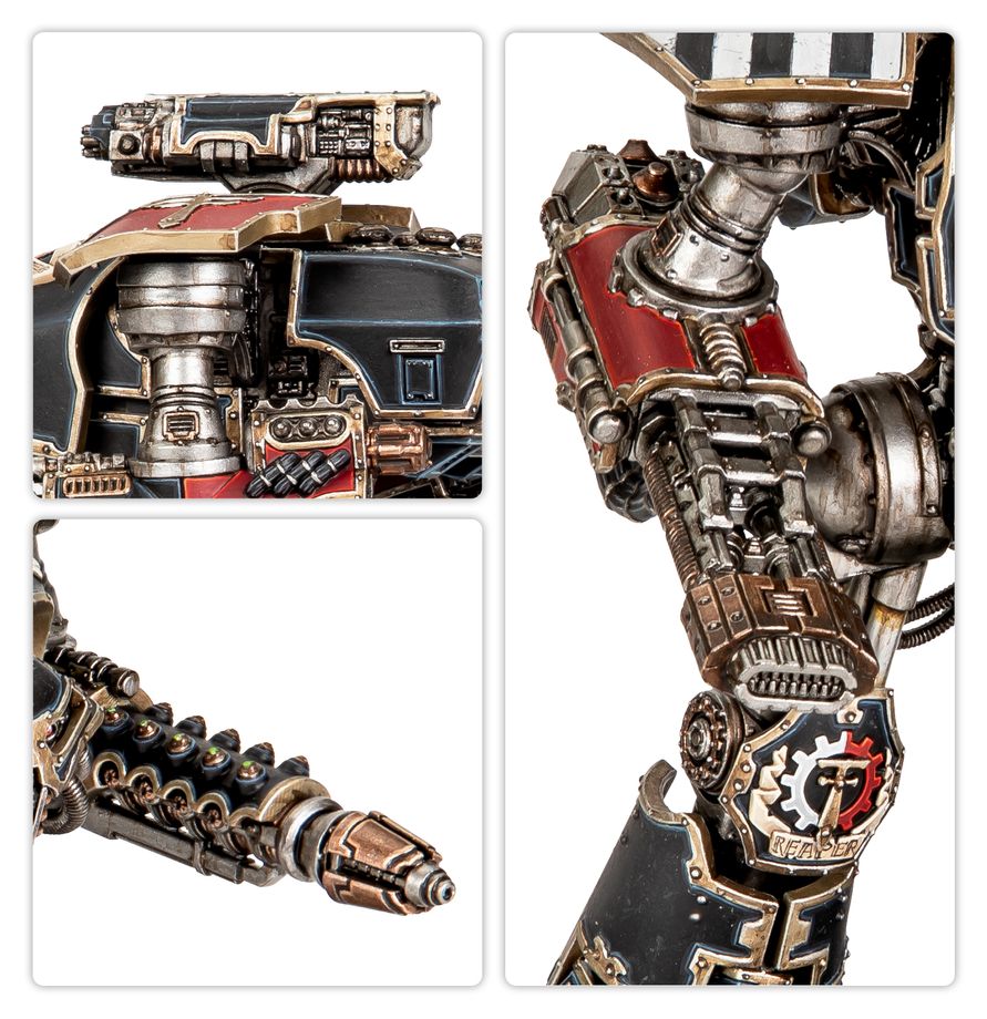 ( Pre order )Legions Imperialis: Reaver Titan with Graviton Obliterator and Volkite Annihilator