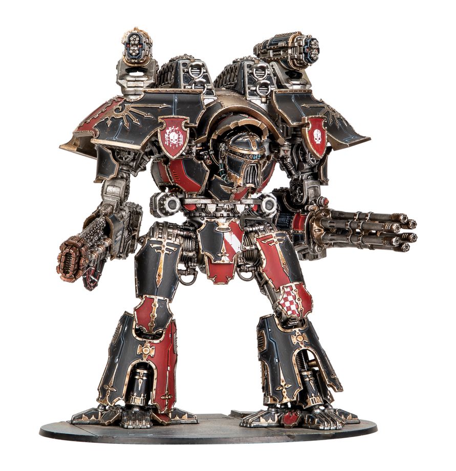 ( Pre order ) Legions Imperialis: Warlord Titan with Volkite Destructor and Macro-Gatling Blaster