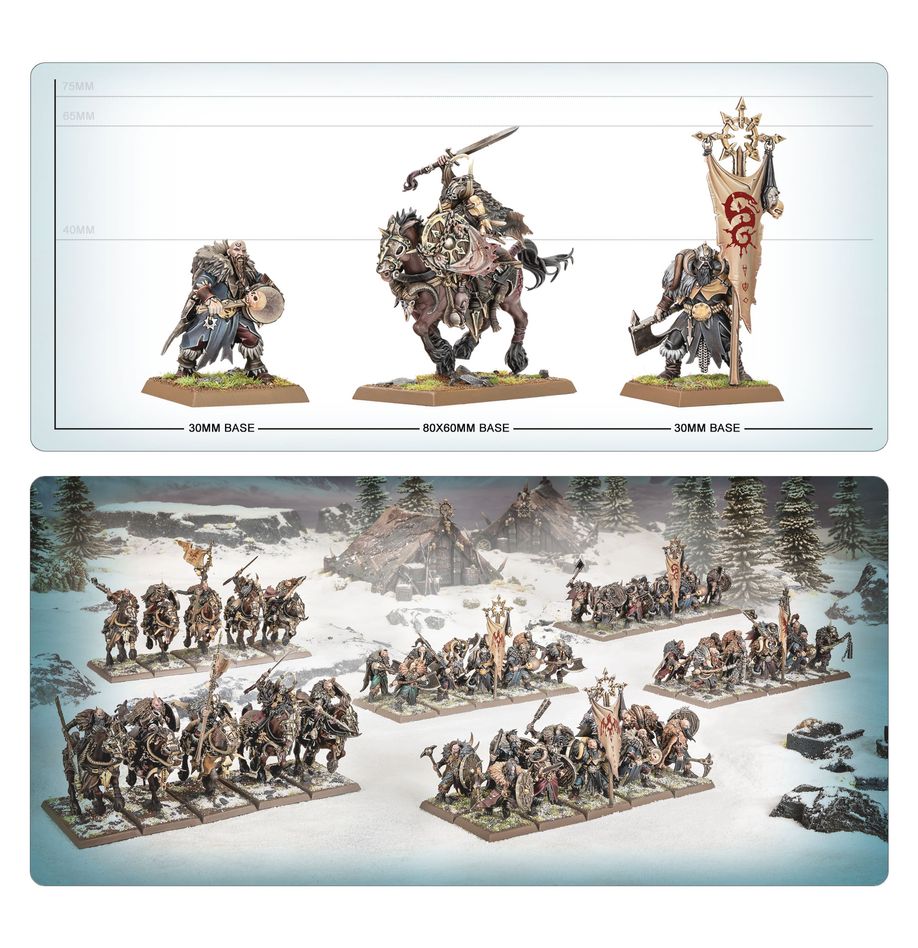 Warriors of Chaos: Chaos Marauders Army Reinforcement Set