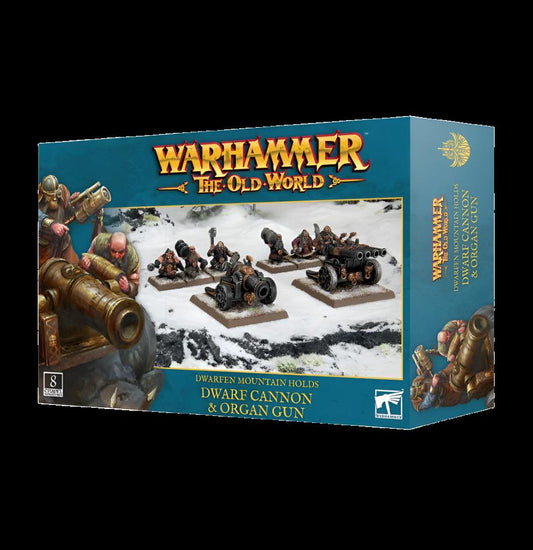 DWARFEN M/HOLDS:DWARF CANNON & ORGAN GUN