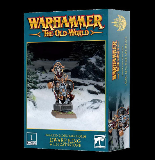 DWARFEN HOLDS: DWARF KING WITH OATHSTONE