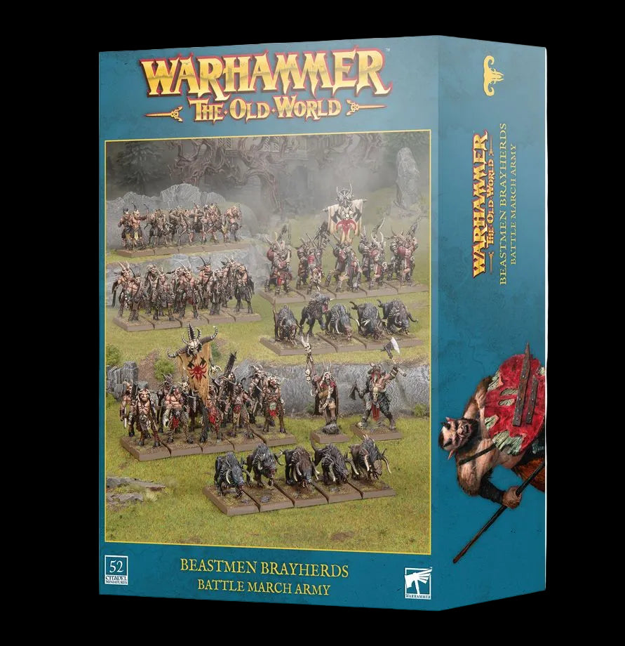 ( Pre Order ) Beastmen Brayherds: Battle March Army
