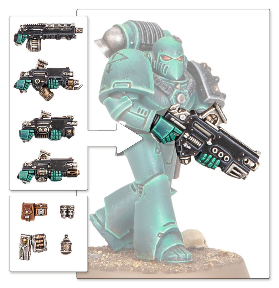 ( Pre order ) Legiones Astartes Combi-weapons & Shotgun Upgrades